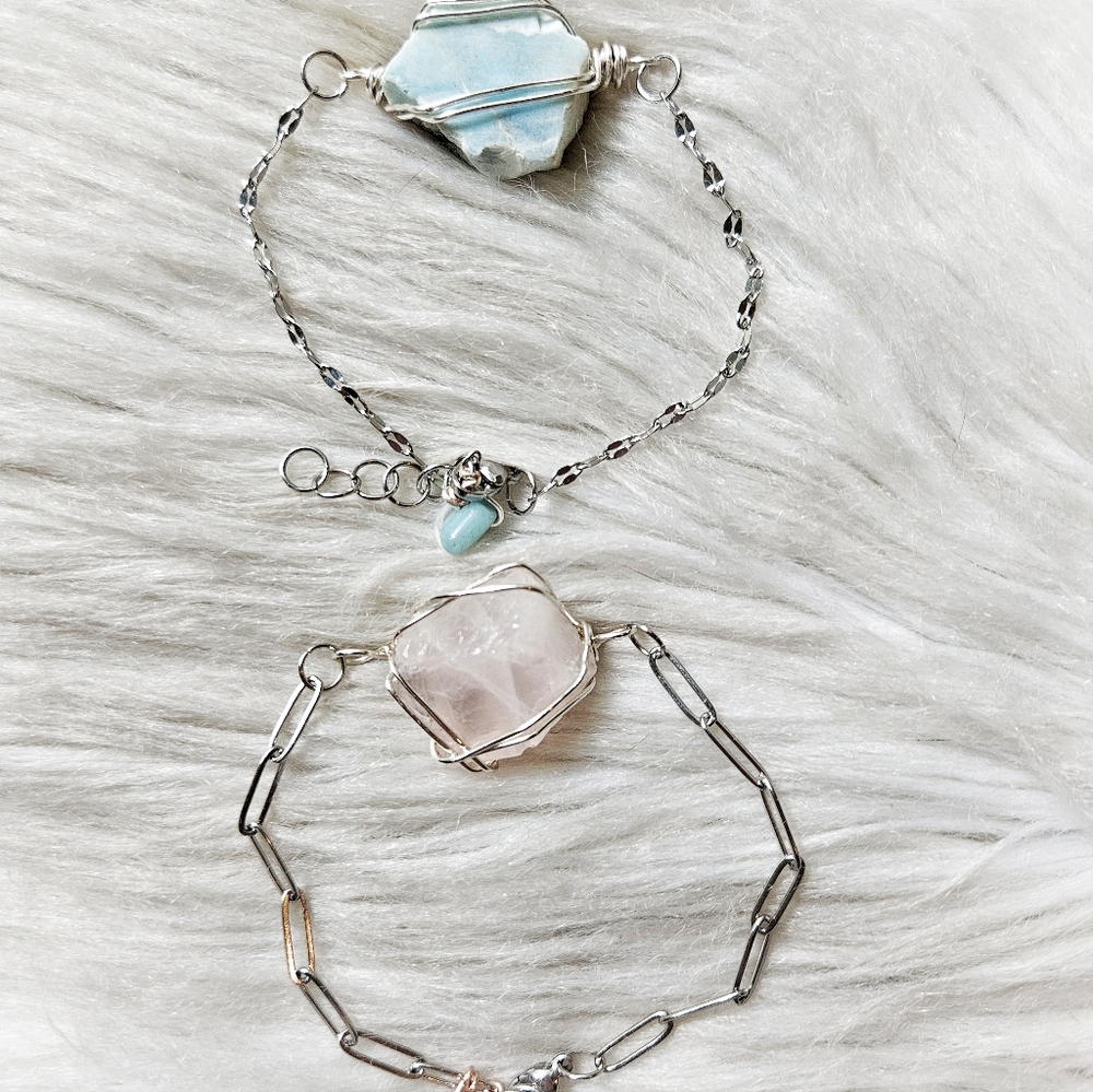 Handcrafted Gemstone Bracelet - Picture 2 of 6